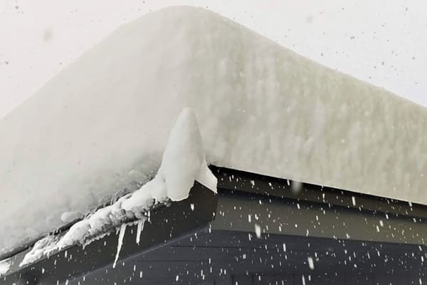 無落雪屋根を取り入れるデメリット